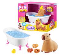 ZURU Pets Alive - Mommy Capybara and Baby Surprise, Figurine