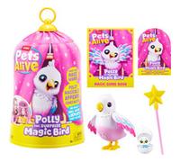 Pets Alive Polly The Magic Bird de ZURU, Robot Oiseau de Compagnie, Rose