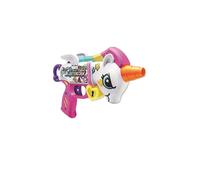X-Shot Pistolet à fléchettes BlasterCorn Heartbreaker en mousse Rose