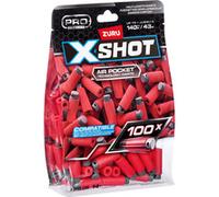 ZURU Recharge XSHOT Skins 100 Half-Darts, Blaster à fléchettes