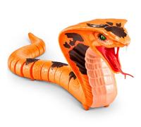 ZURU Serpent robotisé Robo Alive Cobra Real – mouvement sinueux, langue mobile – Orange G