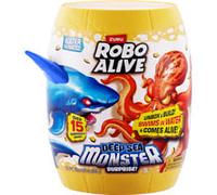 ZURU Figurine Robo Alive Monstre marin Série 2 - Activation par eau - Modèle aléatoire Orange
