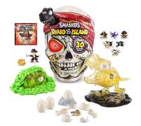 ZURU SMASHERS 7488A Surprise Dino Island - Crâne géant - T-Rex - Jouet de Collection - Kit d'explorateur