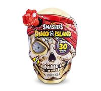 ZURU SMASHERS Smashers - Œuf Surprise Dino Island 7488B, crâne géant, Requin, (Jouet de Collection Megalodon, kit d'explorateur, à partir de 3 Ans, Slime Dinosaure