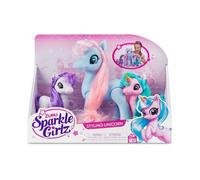 Zuru - Sparkle Girlz - Pack 3 Licornes - Crinières Scintillantes - A partir de 3 Ans - 100373