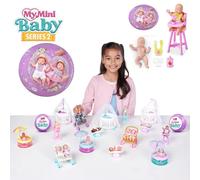 Zuru Surprise Doll Série 2 My Mini Babies Collection Capsule 5 Jouets de Collection Mystère Mini Boîte Surprise Tendance Random 1Pcs