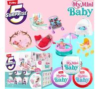 Zuru Surprise Doll Série Surprise My Mini Baby Capsule Mystère à Collectionner 5 Jouets Mystères à Collectionner Jouets Miniatures Nouveauté Random-1Pcs