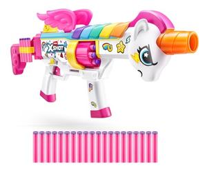 ZURU X-Shot Blastercorn Lanceur Big Rizz avec 24 fléchettes et lumière