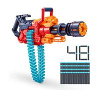 ZURU Pistolet XSHOT Excel Crusher – Ceinture 35 fléchettes, portée 27 m