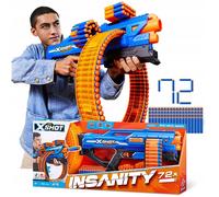 Zuru X-Shot Insanity Mad Mega Baril 72 Darts