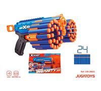 Zuru X-shot Insanity Manic Blaster 24 Fléchettes 30x15x4 Cm