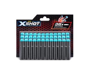 ZURU - XSHOT - Excel - RECHARGES - Pack 36 flèches en Mousse - Compatibles avec les autres marques - 3618-22
