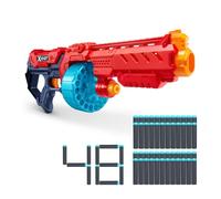 ZURU - XSHOT - Excel Turbo Fire - Pistolet Flèches Mousse - Livré avec 48 flèches - Tire Jusqu’à 27 mètres - 36270-22