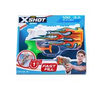 Zuru - XSHOT - Fast Fill - Nano - Skins - Water Blaster - Pistolet à Eau - Jeu de Plein air - Remplissage Rapide - Tire jusqu'à 9 m- 11853