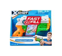 ZURU - XSHOT - Fast Fill - Nano - Water Blaster - Pistolet à Eau - Jeu de Plein air - Remplissage Rapide - Tire jusqu'à 9 m- 56333-2023