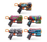 ZURU - XSHOT - Skins - Flux - Pistolet Flèches Mousse - Livré avec 8 flèches - Coloris aléaroire - Tire Jusqu’à 27 mètres - 36516
