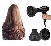 zusammenklap pbarer Sèche-cheveux Diffuseur, pliante de coup de cheveux Accessoire de sèche-linge Diffuseur professionnel frisiersalon Curling trocknende Outils de