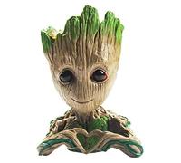 ZUSONUD B-Best Baby Groot Pot à stylos avec Trou de Drainage Idéal pour Petites Plantes succulentes 15,2 cm