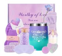 ZUSUZU Coffret Cadeau Femme,Cadeau Anniversaire Fille,Idée Cadeau Fille 40 Ans,Idee Cadeau Anniversaire Ensemble Cadeaux pour Amie,Sœur Idée cadeaux anniversaire,Présent pour Meilleure Amie
