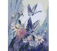 Zuty - Peinture Diamant - MOTYLES, 40x50 cm, hors cadre et hors toile