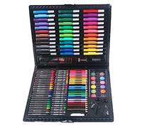 ZUUOZBYY 150 pièces Kit d'art pour enfants stimuler la créativité séchage rapide Kit de dessin lavable en toute sécurité pour Scrapbooking