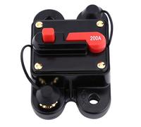 ZUUOZBYY 1pc DC12V Disjoncteur pour Voiture Marine Bateau Vélo Stéréo Audio Réinitialisation Fusible 80-300A (200A)