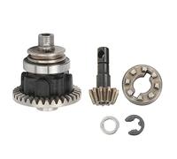 ZUUOZBYY Ensemble d'engrenages coniques différentiels RC Engrenage conique différentiel de voiture RC pour pièces de rechange