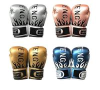 ZUUOZBYY Gants de boxe pour enfants Gants d'entraînement de kick boxing pour enfants Muay Thai Sac de boxe Mitaines Équipement de pratique de boxe pour sac de frappe Sac de boxe