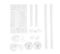 ZUUOZBYY Hamac de fenêtre pour Chat avec Ventouses, Gain de Place, lit de siège pour Chat monté sur fenêtre lavable pour Bain de Soleil Tout Autour (Blanche)