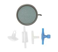 ZUUOZBYY Nano Bubble Air Stone Silencieux Durable Facile à Nettoyer Aérateur de Pierre à Bulles d'aquarium pour Aquariums (86mm)