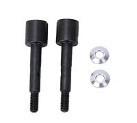 ZUUOZBYY Pièces de mise à niveau de l'essieu de roue avant et arrière RC adaptées au bloc de flux HPI électrique 1/8 WR8 Gymkhana (Noir WR80021BL)