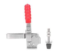 ZUUOZBYY Pince à bascule en acier inoxydable 304, pince à bascule verticale à dégagement rapide et outil avec pointe de pression en caoutchouc