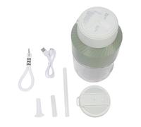 ZUUOZBYY Presse-Agrumes Portable 1000ML Grande capacité USB Machine à Smoothie Rechargeable Tasse de jus électrique Multifonctionnelle pour Voyage Bureau à Domicile