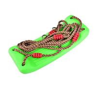 ZUUOZBYY Siège de balançoire courbé en Plastique extérieur pour Enfant pour Aire de Jeux de Jardin d'enfants dans la Cour arrière (Verte)