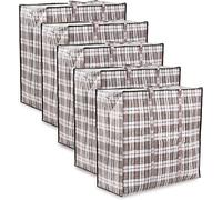 Zuvo Sac à linge extra large de rangement, étanche avec fermetures éclair.Taille XXL 80 x 60 cm x 30 cm., 80*60*30