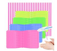 Zuxbolf 50 Pièces Jouet Volant Libellule, Hélicoptère Volant en Plastique, Hélicoptère à Main, Jouet Libellule Volante pour Enfants, Cadeau (Couleur Aléatoire) Nœud Papillon en Bambou Simple