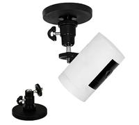 Zuxbolf Support de Camera Magnetique, Support Aimant pour Caméra de Surveillance avec Rotule Rotative à 360°à Filetage 1/4 Compatible avec Ring Stick Up Cam/Pro/Ring Outdoor Camera Plus/Eufy/Arlo