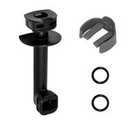 Zuxbolf Tuyau de Sortie Coudé pour Nettoyeur Haute Pression Tuyau de Sortie Coudé avec Collier de Serrage et 1 clip en C Compatible avec Kärcher K2, K3, 4.064-047.0, 40640470, 5.064-110.0, 5064110