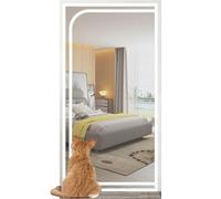 ZUYINBULUO Porte Moustiquaire for Chat 80 X 210 Cm, Renforcée, Résistante Aux Chats, avec Fermeture Éclair, Empêche Les Animaux De S'échapper du Salon, De La Chambre Ou De La Terrasse.(80x210cm)