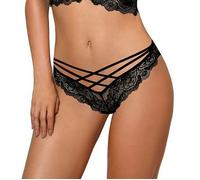 ZUZA String Noir Lingerie Roza