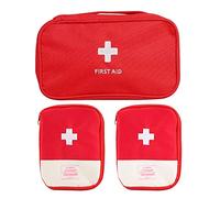 Zuzer Trousse de Premier Secours Vide 3PCS de Grande Capacité - Sac de Médecine d'urgence pour Maison Bureau Voyages