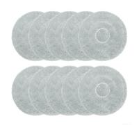 ZUZZEE Chiffon de Serpillière Lavable et Réutilisable en Microfibre Compatible avec pour LEFANT M3 Aspirateur Robot, Lot de 4 Pièces