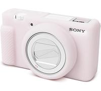 ZV-1F Soft Silicone Protective Case for Sony ZV1F ZV-1F Vlog Camera and ZV-1 Mark II Camera,Lightweight Rubber Case for Sony ZV1F/ZV-1 II/ZV-1M2-Light Pink