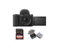 ZV-E10 II Noir + 16-50mm f 3.5-5.6 OSS II + batterie Kingma 2000 mAh (Sony NP-FZ100) + SanDisk 128Go Extreme PRO UHS-I SDXC