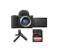 Sony ZV-E10 II Noir + Sony GP-VPT2BT Noir + SanDisk 128Go Extreme PRO UHS-I SDXC