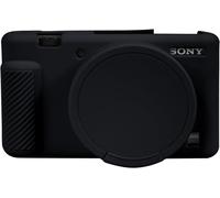 ZV1 Camera Case for Sony ZV-1 Digital Camera,Soft Silicone Protective Case for Vlogging Camera,Black