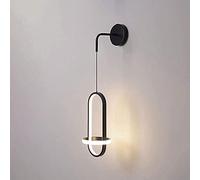 ZVALIEVYE Applique Murale Led de Luxe Nordique, 3 Modes de Couleur, Lampe de Chevet Pour Chambre À Coucher, Luminaire D'Intérieur Pour Salon, Couloir, Balcon, Allée, Chambre À Coucher, Lampe de Chevet