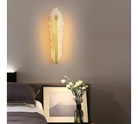 ZVALIEVYE Applique Murale Longue 丨 Applique Murale À Intensité Variable Promise 丨 Appliques Murales D'Intérieur À Led En Acrylique 丨 Applique Murale de Fond Pour Chambre À Coucher 丨 Applique Murale Mo