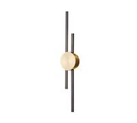 ZVALIEVYE Applique Murale Minimaliste Luminaire Mural À Led Lampe Murale À Bande Linéaire Appliques Géométriques Câblées Éclairage Mural Appliques Murales de Salon Lampes Murales de Chambre À Coucher