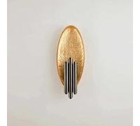 ZVALIEVYE Applique Murale Simple Et Créative Pour Salon, Applique Murale Feuille D'Or Pour Couloir, Escalier, Éclairage Intérieur Led Moderne, Applique Murale Pour Chambre À Coucher, Applique Murale P